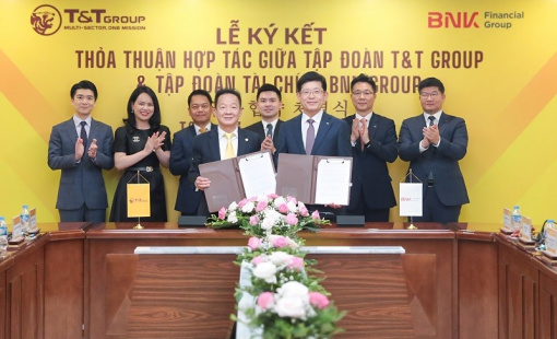 T&T Group hợp tác với Tập đoàn tài chính hàng đầu Hàn Quốc BNK