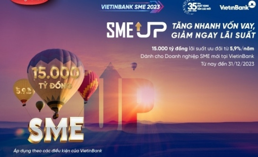 VietinBank tiếp tục giảm lãi suất cho vay doanh nghiệp vừa và nhỏ, chỉ từ 5,9%/năm