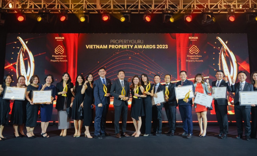 CapitaLand Development thắng lớn tại giải thưởng bất động sản Việt Nam PropertyGuru 2023