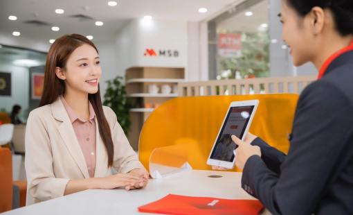 MSB cho vay thế chấp trung và dài hạn với lãi suất chỉ 6,8%/năm