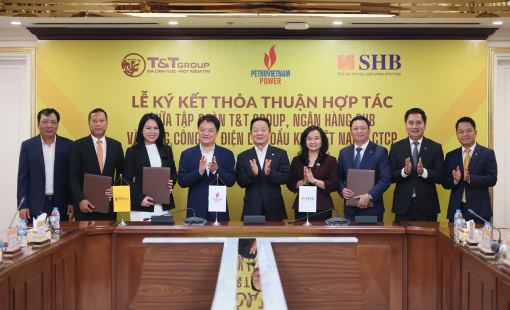 T&T Group, SHB và PV Power ký kết thỏa thuận hợp tác toàn diện