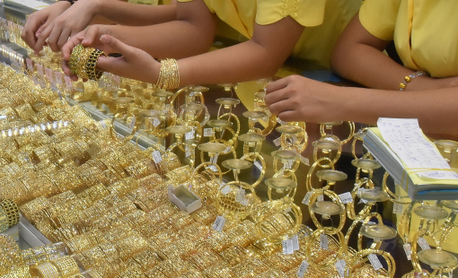 Giá vàng SJC quay đầu giảm mạnh