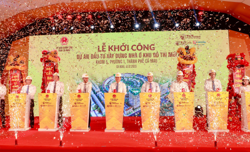 T&T Group khởi công dự án đô thị hơn 1.000 tỷ đồng tại Cà Mau
