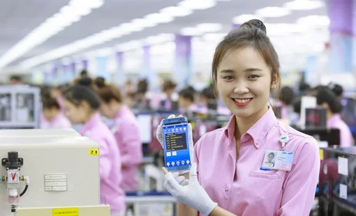 Lợi nhuận Samsung tại Việt Nam tăng vọt lên gần 1,9 tỷ USD, cao nhất 6 năm