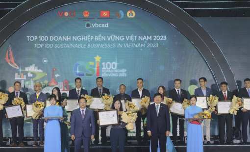 SeABank lần thứ 6 được vinh danh trong Top 100 Doanh nghiệp bền vững Việt Nam