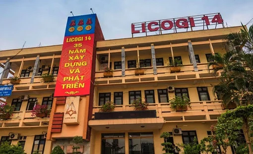Licogi 14 bị phạt và truy thu thuế hơn 837,3 triệu đồng