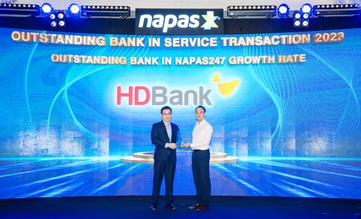 NAPAS Honored HDBank as the Leading Organization in the Rate of Growth of NAPAS 247 Transaction Volumes