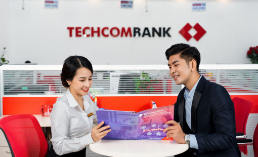 Cho vay khách hàng cá nhân hiện chiếm gần 54% tổng cho vay của Techcombank