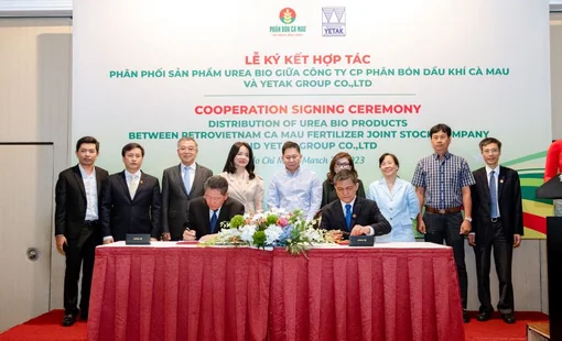 Phân bón Cà Mau ký hợp tác với Tập đoàn Yetak, đẩy mạnh thị phần tại Campuchia