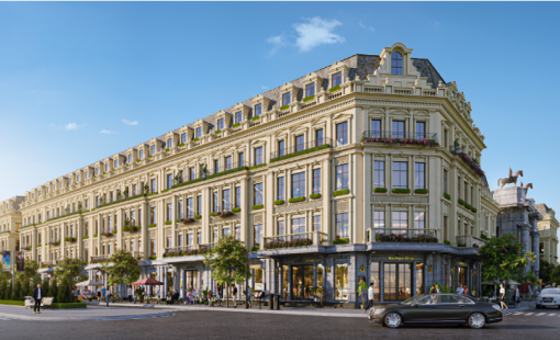 Sắp xuất hiện phố thương mại châu Âu tại Tây Thăng Long Hà Nội