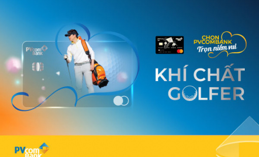 Đẳng cấp chơi golf cùng thẻ PVcomBank Travel Platinum