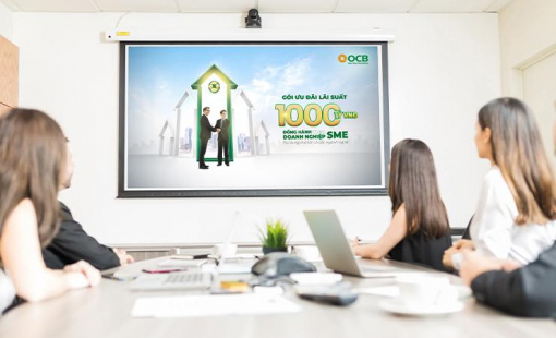 OCB giảm 2% lãi suất cho doanh nghiệp SMEs