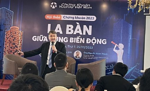 Giám đốc Nghiên cứu Yuanta: "P/E khá thấp, VN-Index có thể đạt 1.300 điểm năm 2023"