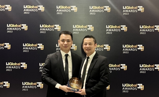 EVNFinance nhận giải thưởng IJGlobal Awards 2022 cho giao dịch trái phiếu xanh