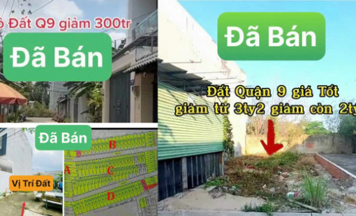 Môi giới đất nền phía Nam: Cứ nền nào "ngộp sâu" là hết hàng nền đó
