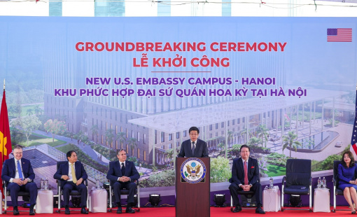 Khởi công khu phức hợp Đại sứ quán Hoa Kỳ tại Hà Nội
