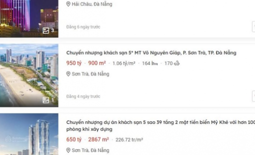 Vì sao chủ khách sạn Đà Nẵng "ồ ạt" rao bán dù sắp bước vào mùa cao điểm du lịch?