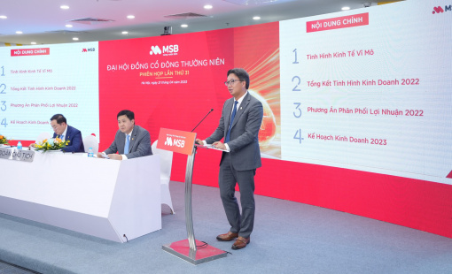 Tăng trưởng tín dụng quý 1 của MSB đạt hơn 13%