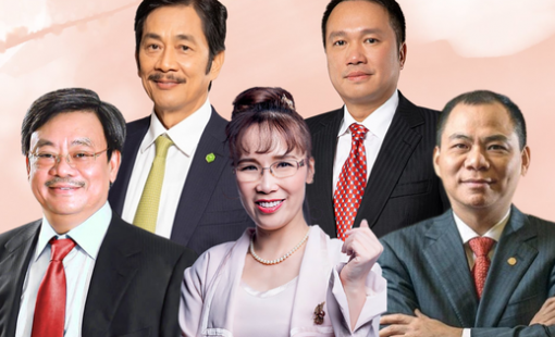 Lấy lại 20.000 tỷ từ đầu tháng 3, 20 người giàu nhất thị trường chứng khoán sở hữu 349.000 tỷ đồng