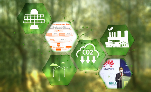 Các công ty công nghệ đẩy mạnh chiến lược tăng trưởng xanh, hướng tới “zero-carbon”