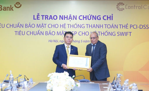 LPBank đạt hai chứng chỉ tiêu chuẩn bảo mật quốc tế