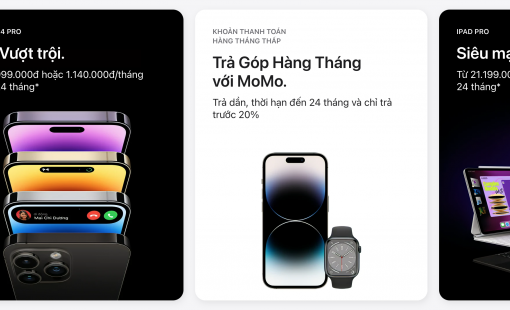 Cửa hàng trực tuyến Apple ở Việt Nam vừa ra mắt sáng nay có gì hot?