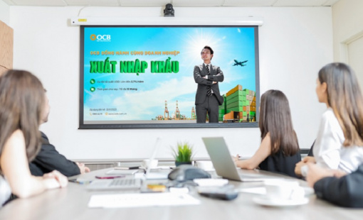OCB giảm 2,7% lãi suất vay USD cho doanh nghiệp xuất nhập khẩu