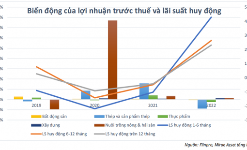 5 ngành có thể hưởng lợi khi lãi suất giảm, thép dẫn đầu với lợi nhuận tăng thêm 4,2%