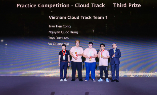 Sinh viên Việt Nam giành giải 3 cuộc thi công nghệ toàn cầu