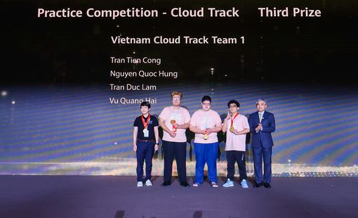Sinh viên Việt Nam giành giải 3 cuộc thi công nghệ toàn cầu