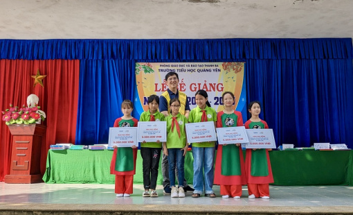 CapitaLand Development hỗ trợ dụng cụ học tập cho 1.400 học sinh của bốn trường tại Việt Nam