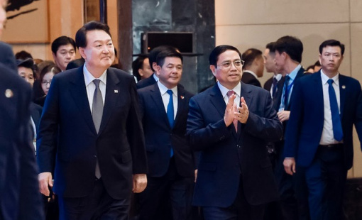 Thủ tướng Phạm Minh Chính kỳ vọng hợp tác kinh tế Việt Nam - Hàn Quốc sẽ gấp 3, 4 lần hiện nay