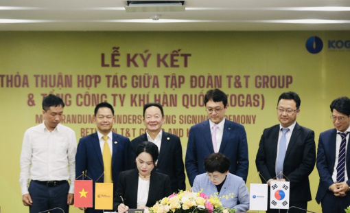 T&T Group "bắt tay" với các đối tác hàng đầu Hàn Quốc phát triển dự án LNG và hydrogen tại Việt Nam