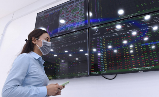 Hụt thanh khoản, VN-Index vẫn có phiên tăng điểm thứ 6 liên tiếp