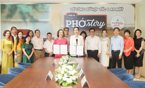 Chin-su và phở Thìn Bờ Hồ đồng sáng tạo sản phẩm phở ăn liền