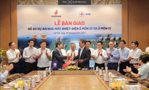 EVN bàn giao Ô Môn 3&4 cho PVN, PV Power có thể nhận thêm trọng trách lớn