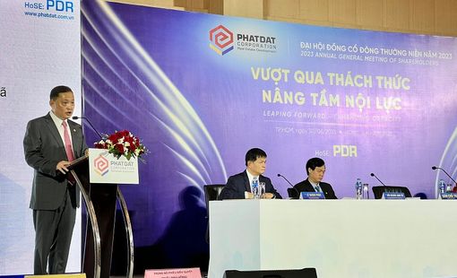 ĐHĐCĐ PDR: “Giai đoạn khó khăn nhất của Phát Đạt đã đi qua”