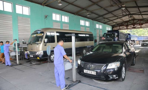 Cho phép huy động công an và quân đội tham gia hỗ trợ kiểm định xe cơ giới