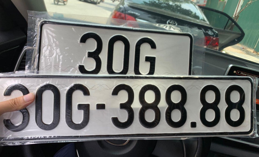 Biển số xe “tứ quý”, “lộc phát” sắp được đấu giá