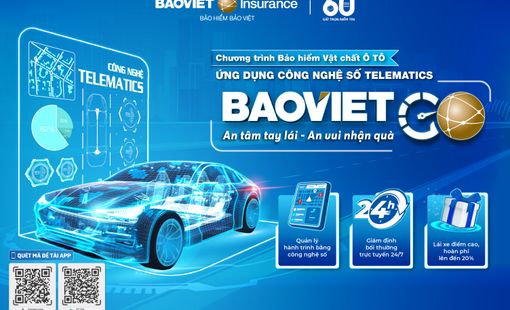 BAOVIET GO ra mắt bảo hiểm xe ô tô ứng dụng công nghệ số lần đầu tiên tại Việt Nam
