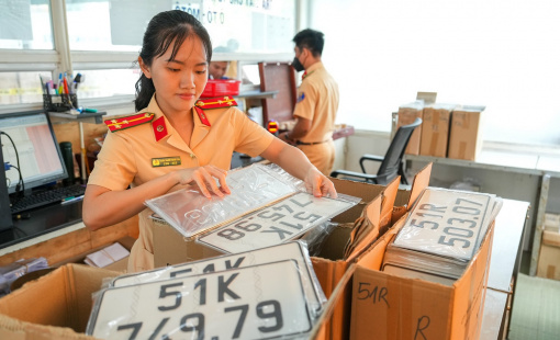 Giá nào cho hơn 153.000 biển số ô tô đẹp sắp được đấu giá vào 20/8?