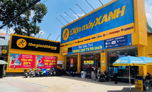 MWG: Doanh nửa đầu năm 2023 sụt giảm 20%, chuỗi Thế Giới Di Động tiếp tục bị Bách Hóa Xanh lấn lướt