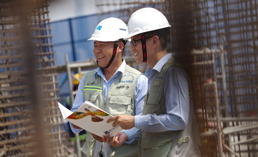 So găng các “ông lớn” xây dựng: Hòa Bình báo lãi đột biến gấp 15 lần Coteccons, nhờ đâu?