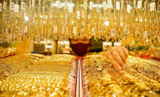 Tiếp tục giảm, giá vàng thấp nhất 3 tuần