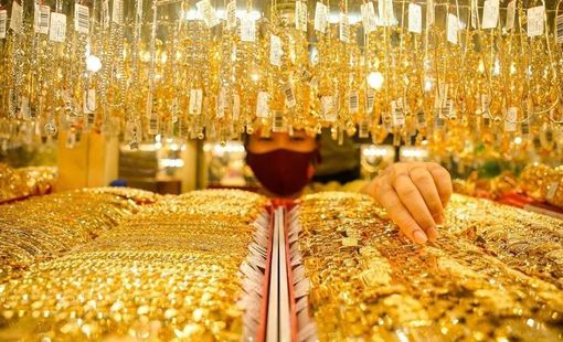 Tiếp tục giảm, giá vàng thấp nhất 3 tuần