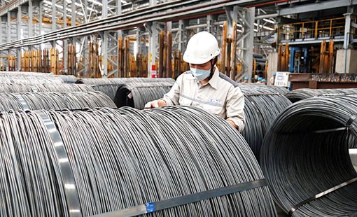 Giảm lần thứ 15 liên tiếp, giá thép chạm đáy 3 năm