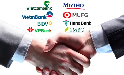 Ngân hàng Việt "bắt tay" các định chế tài chính hàng đầu Nhật Bản, Hàn Quốc, Singapore: Vietcombank, VietinBank, BIDV đều tăng trưởng mạnh mẽ, cổ đông chiến lược thắng lớn, thậm chí lãi gấp nhiều lần