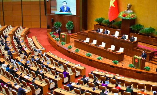 Quốc hội chính thức thông qua Luật Các tổ chức tín dụng (sửa đổi)