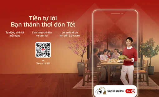Techcombank ra mắt tính năng mới: Bật để “tiền tự sinh lời”