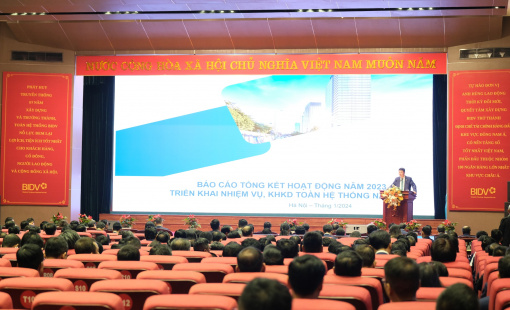 BIDV báo lợi nhuận năm 2023 hơn 27.400 tỷ đồng, tăng trưởng 19,5%